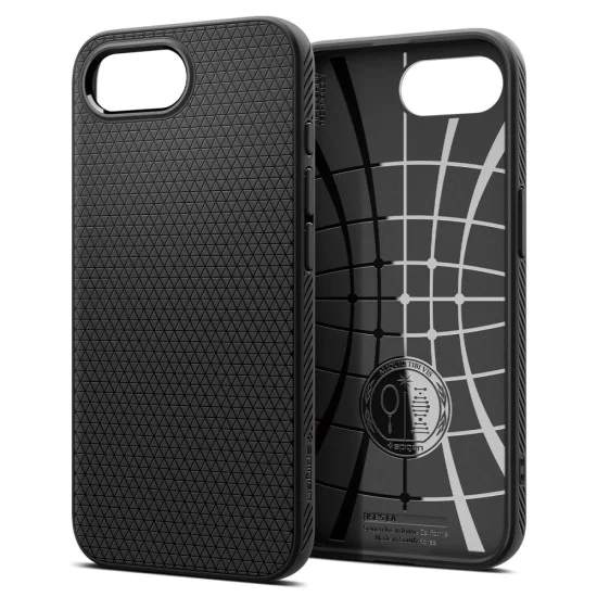 Spigen - Liquid Air - iPhone 16e - матово черно