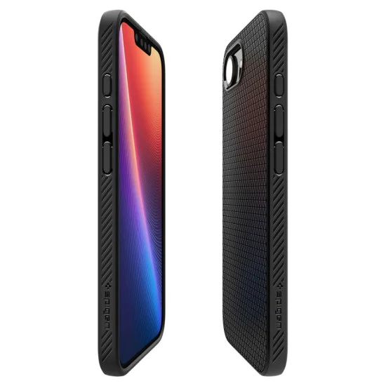 Spigen - Liquid Air - iPhone 16e - матово черно