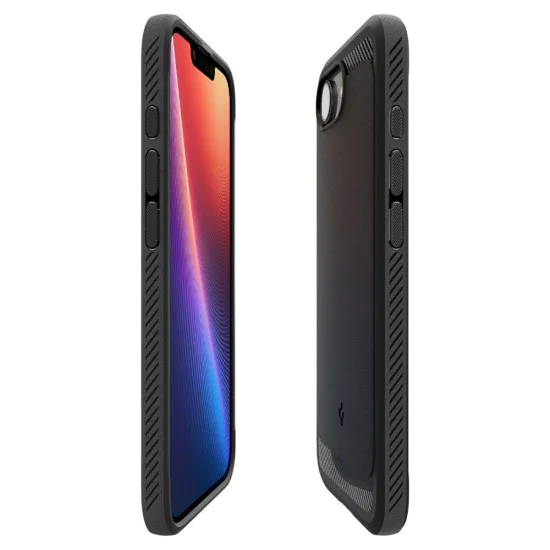 Spigen - Rugged Armor MagSafe - iPhone 16e - матово черно