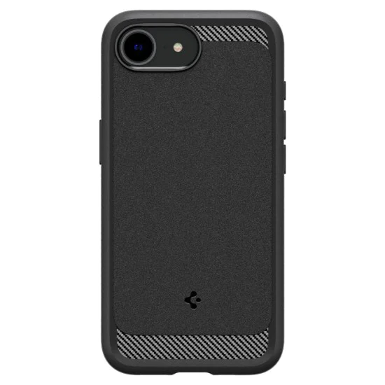 Spigen - Rugged Armor MagSafe - iPhone 16e - матово черно