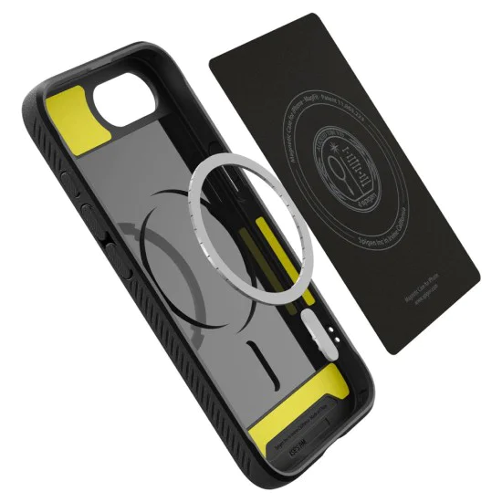 Spigen - Rugged Armor MagSafe - iPhone 16e - матово черно