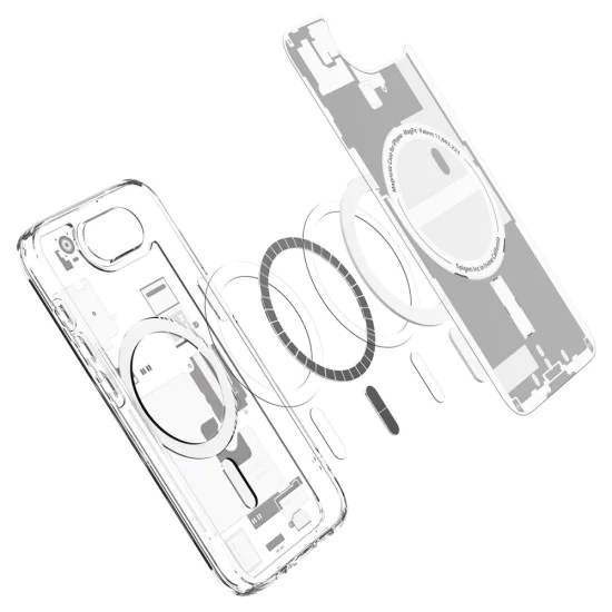 Spigen - Ultra Hybrid Zero One MagSafe - iPhone 16e - Бял