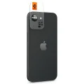 Протектор за Камера iPhone 16e - Spigen - Optik.tR EZ Fit Pro Camera Glass (2 бр.) - Черен