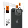 Протектор за Камера iPhone 16e - Spigen - Optik.tR EZ Fit Pro Camera Glass (2 бр.) - Черен