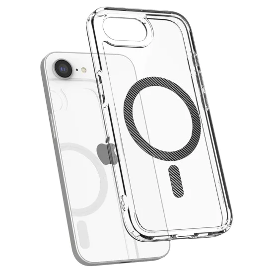Spigen - Ultra Hybrid MagSafe - iPhone 16e - въглеродни влакна