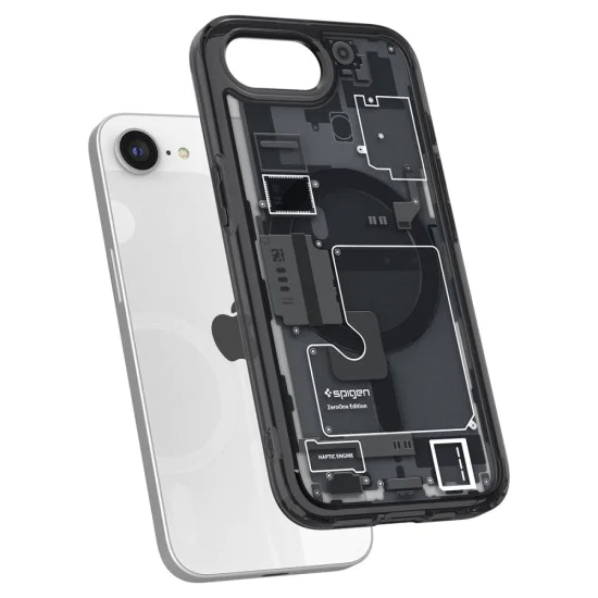 Spigen - Ultra Hybrid Zero One MagSafe - iPhone 16e - черен