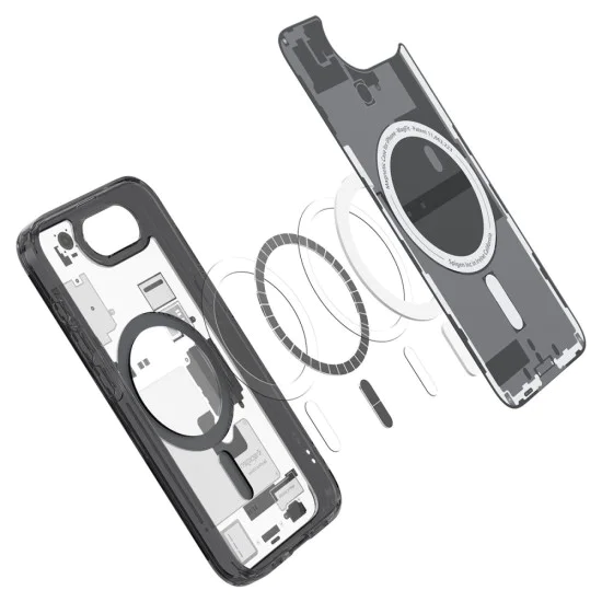 Spigen - Ultra Hybrid Zero One MagSafe - iPhone 16e - черен
