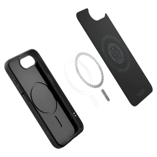 Spigen - Liquid Air MagSafe - iPhone 16e - матово черно