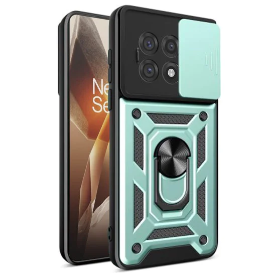 Калъф за телефон OnePlus 13R – Techsuit CamShield Series – зелен