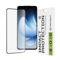 Скрийн протектор Oppo Reno13 – Techsuit 111D Full Cover / Full Glue Glass – черен