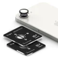 Ringke - Стъкло за рамка на обектива на камерата (2 Броя) - iPhone 16e - Черен