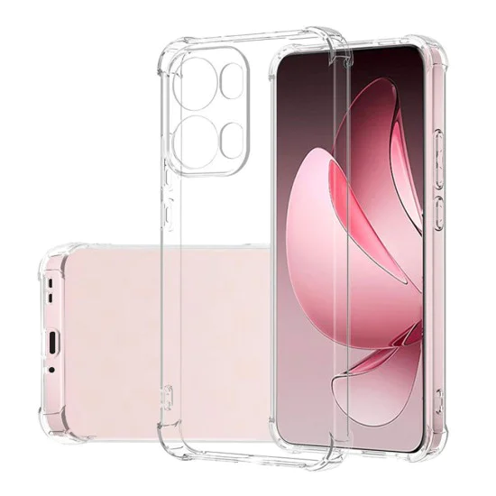 Калъф за телефон Oppo Reno13 Pro – Techsuit Shockproof Clear Silicone – Clear