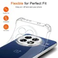 Калъф за OnePlus 13R - Удароустойчив Clear Clear Silicone - Clear