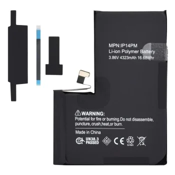 Батерия за iPhone 14 Pro Max, 4323mAh - OEM (20638) - черна