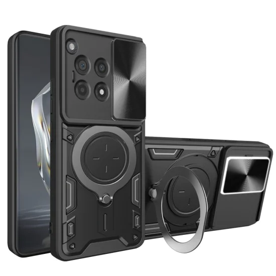 Калъф за OnePlus 12R - CamGuard Pro - Черен