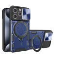 Калъф за iPhone 15 Pro - CamGuard Pro - син