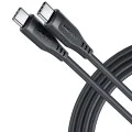 Кабел за данни C3-03 – Acefast, Type-C към Type-C, 60W, 3A, 480Mb/s, Високоскоростно зареждане, 1.2m – Черен