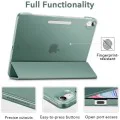 Калъф за iPad Air 4 (2020) / Air 5 (2022) / Air 11 (2024) - ESR Ascend Trifold - Forest Green