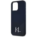 Калъф за iPhone 15 Pro - Karl Lagerfeld - Silicone MagSafe (KLHMP15LSCMKMPCK) - Shadow Metal Initial