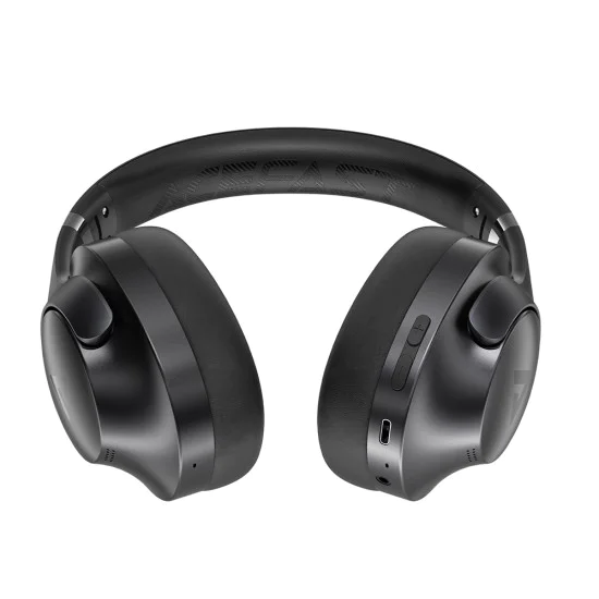 Acefast - Безжични слушалки (H4) - Type-C, Bluetooth 5.3, Активно шумопотискане, IPX4, 500mAh, Hi-Fi звук - Черни