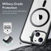 Калъф за iPhone 14 / iPhone 13 - ESR Classic Classic Hybrid HaloLock - Clear Black