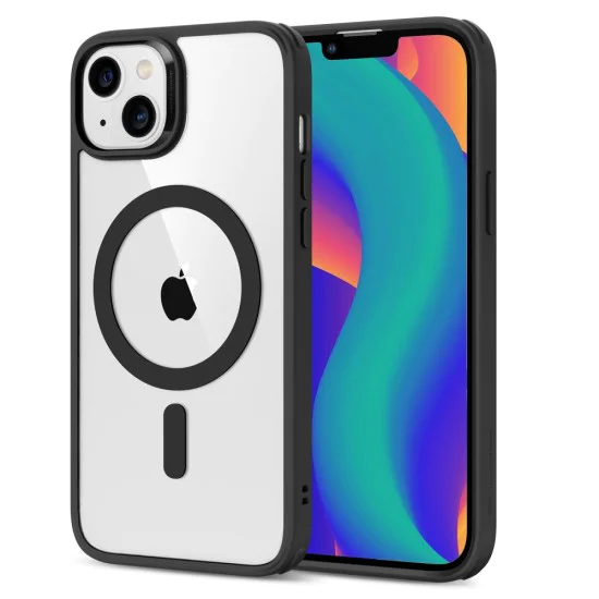 Калъф за iPhone 14 / iPhone 13 - ESR Classic Classic Hybrid HaloLock - Clear Black
