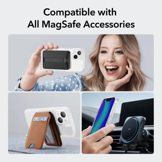 Калъф за iPhone 14 Plus - ESR Classic Classic Hybrid HaloLock - Clear