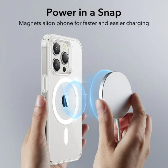 Калъф за iPhone 14 Pro - ESR Classic Classic Hybrid HaloLock - Clear