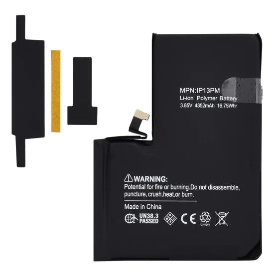 Батерия за iPhone 13 Pro Max, 4352mAh - OEM (20634) - черна