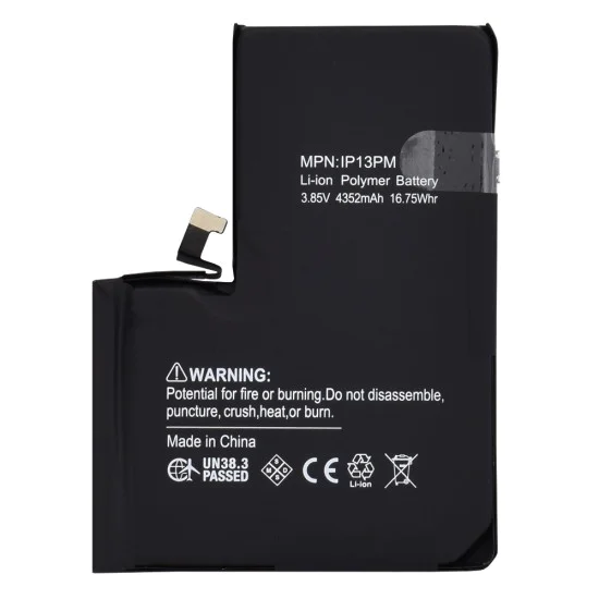 Батерия за iPhone 13 Pro Max, 4352mAh - OEM (20634) - черна