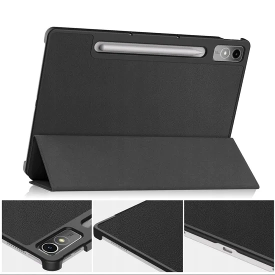 Калъф за таблет Lenovo Tab P12 – Techsuit FoldPro – Черен