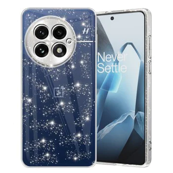 Калъф за OnePlus 13 - серия SparkleSkin - прозрачен