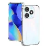 Калъф за Tecno Spark 20 - Удароустойчив прозрачен силикон - прозрачен