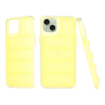 Калъф за iPhone 15 Plus - Wave Shield - Жълт