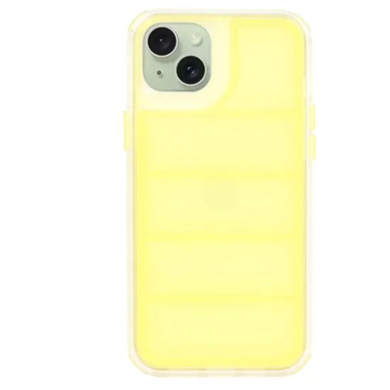 Калъф за iPhone 15 Plus - Wave Shield - Жълт