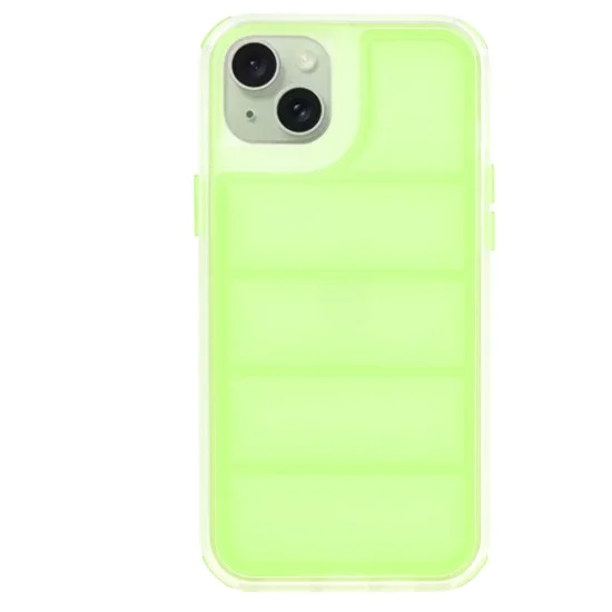 Калъф за iPhone 15 Plus - Wave Shield - Зелен