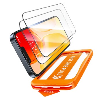 Torras - GlassGo Install Master (2 Броя) - iPhone 16e - Clear