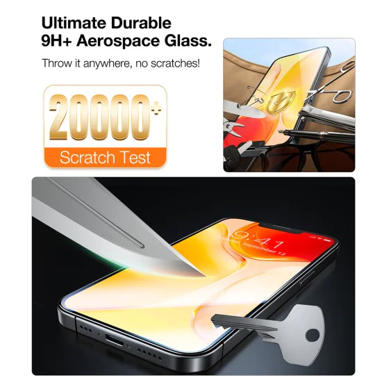 Torras - GlassGo Install Master (2 Броя) - iPhone 16e - Clear