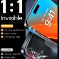 Протектор за iPhone 16 Pro Max - Torras GlassGo Install Master - черен