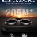 Протектор за камера за iPhone 16 Pro Max - протектор за камера Torras Lensguard - черен