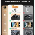 Протектор за камера за iPhone 16 Pro Max - Torras Lensguard Camera Protector - Titanium Grey