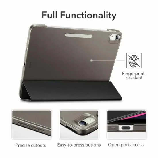 Калъф за iPad Air 4 (2020) / Air 5 (2022) / Air 11 (2024) - ESR Ascend Trifold - Сив