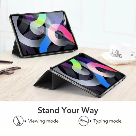 Калъф за iPad Air 4 (2020) / Air 5 (2022) / Air 11 (2024) - ESR Ascend Trifold - Сив