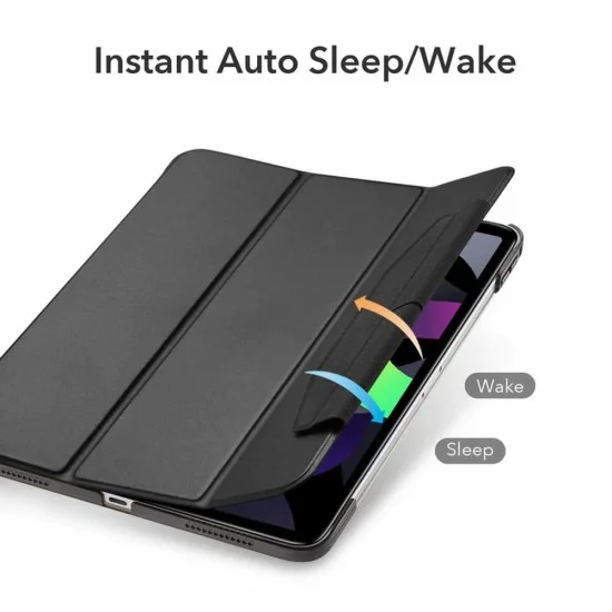 Калъф за iPad Air 4 (2020) / Air 5 (2022) / Air 11 (2024) - ESR Ascend Trifold - Сив