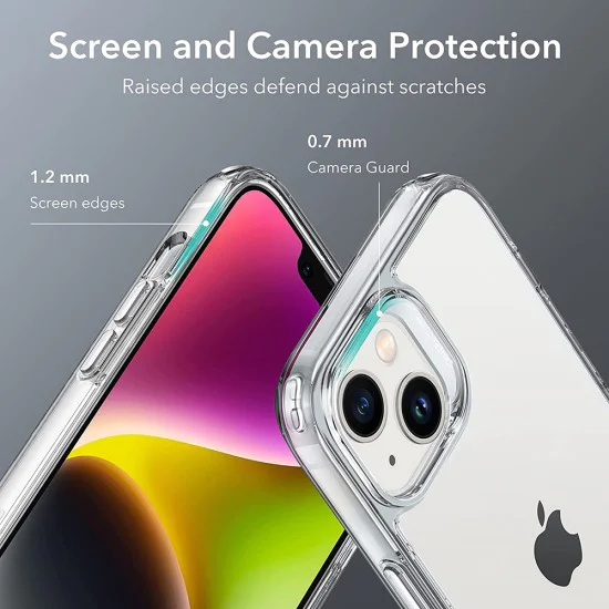 Калъф за iPhone 14 Plus - ESR Air Shield Boost Kickstand - Прозрачен