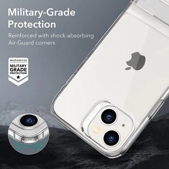Калъф за iPhone 14 Plus - ESR Air Shield Boost Kickstand - Прозрачен