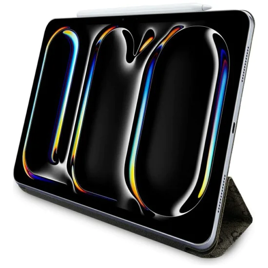 Калъф за таблет iPad Pro 13 (2024) – Guess Magnetic 4G Big Logo (GUFC13PM24PS4SGW) – Кафяв