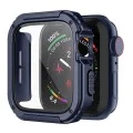 Протектор за Apple Watch 7/8/9 (41mm) + Протектор - Lito Watch Armor 360 - син