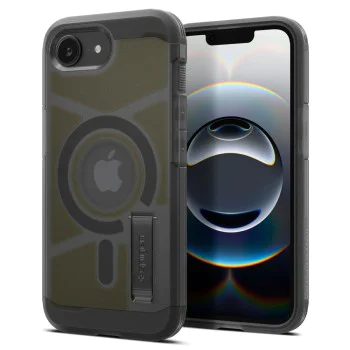 Spigen - Tough Armor MagSafe - iPhone 16e - Frost Black