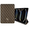 Калъф за таблет iPad Pro 13 (2024) – Guess Magnetic 4G Big Logo (GUFC13PM24PS4SGW) – Кафяв